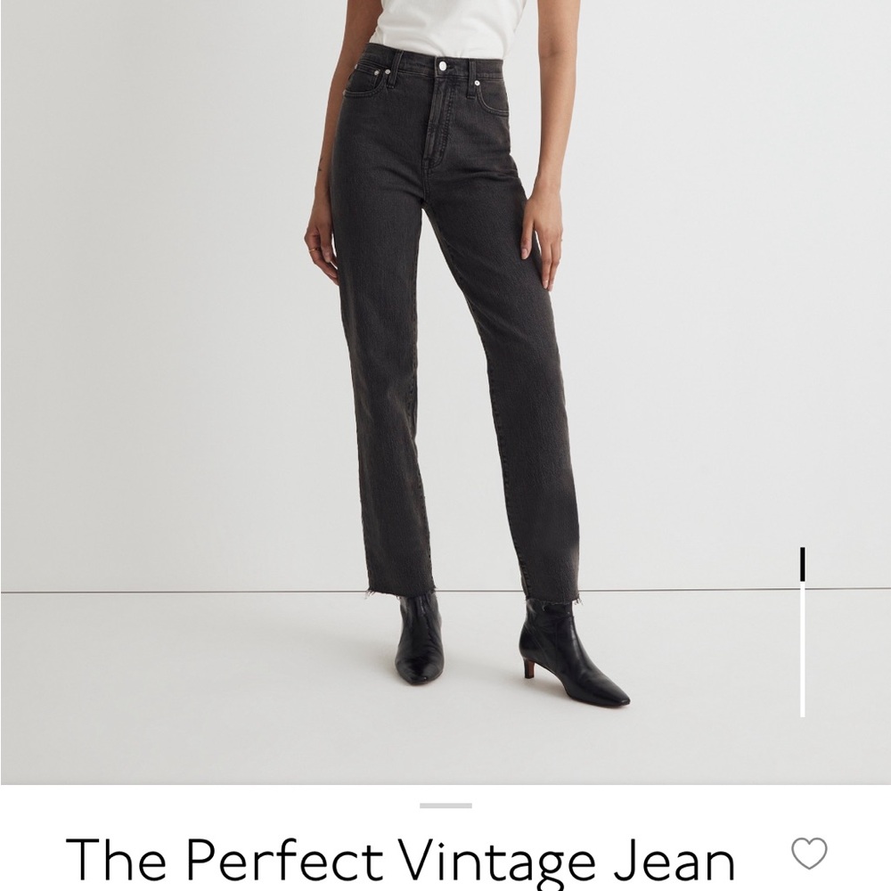 Madewell Perfect Vintage Straight Jeans